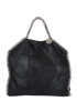 Medium Falabella, £230, Handbags, Black, Faux Leather, Front view